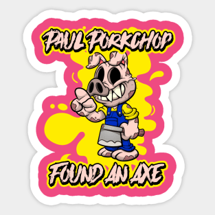 Paul Porkchop Graphic Sticker